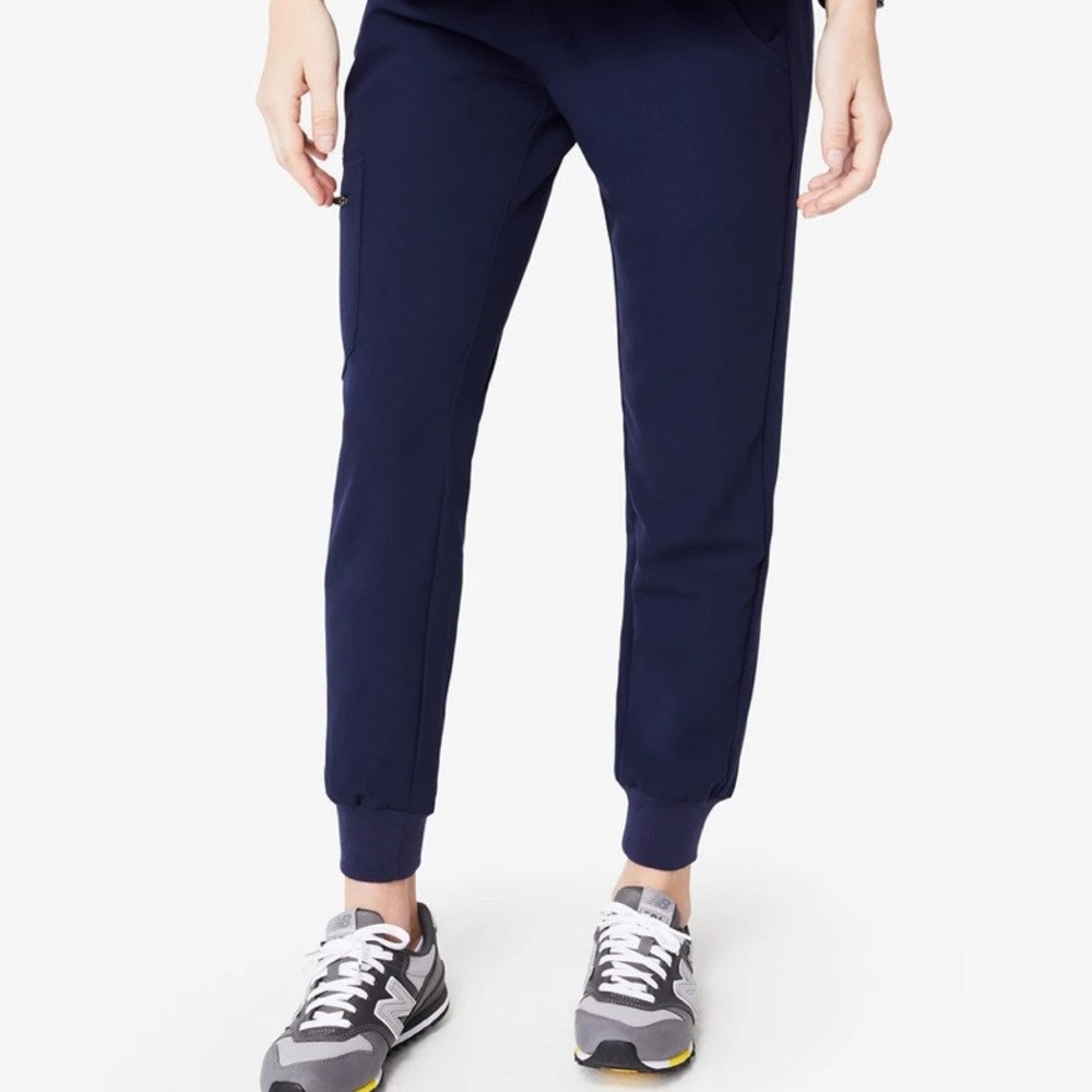FIGS Zamora navy scrub pants
